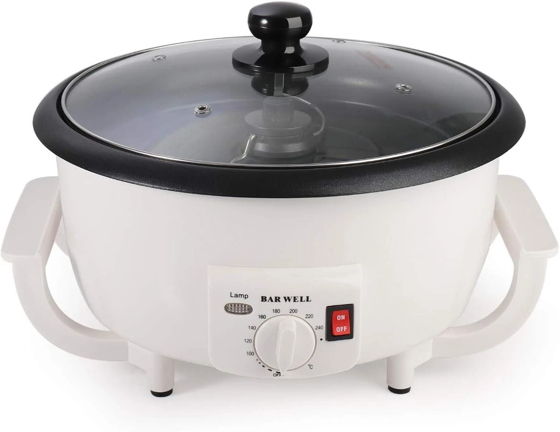 750g Capacity Household Coffee Roaster Machine Electric Coffee Beans Baker Non-Stick Coating Baking Tools For Cafe Shop Home 110V-120V 4 750g Capacity Household Coffee Roaster Machine Electric Coffee Beans Baker Non-Stick Coating Baking Tools For Cafe Shop Home 110V-120V - Image 2