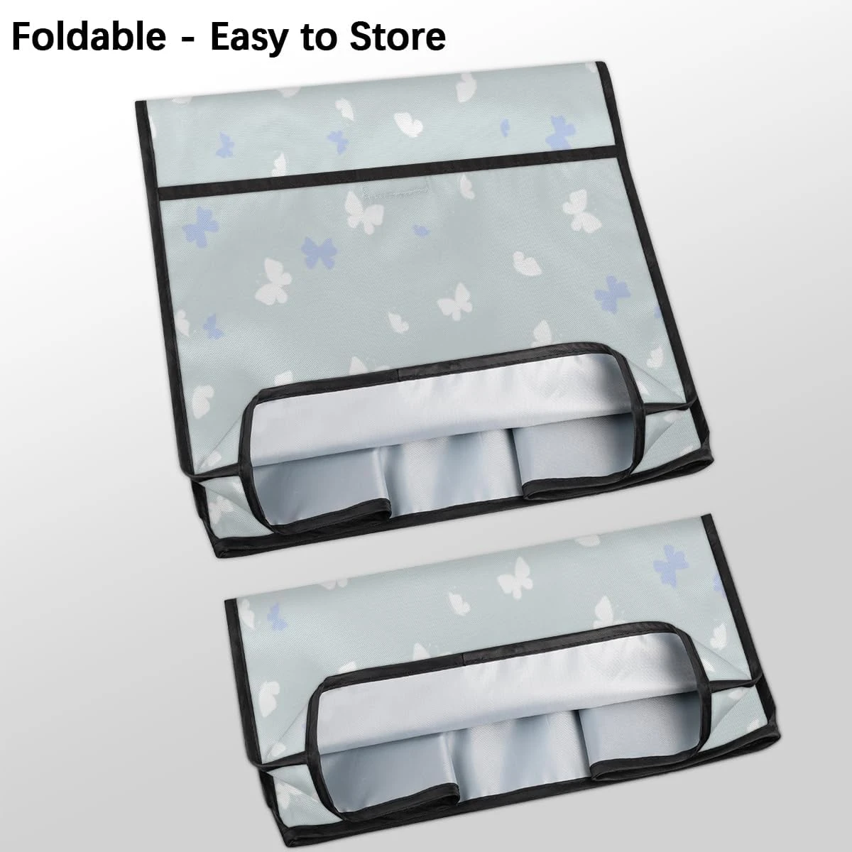 Blue White Butterfly Coffee Machine Dust Cover Beautiful Butterfly Stand Mixer Dust Cover Stand Mixer Cover Waterproof,Easy To Clean,Multi-Pocket 10 Blue White Butterfly Coffee Machine Dust Cover Beautiful Butterfly Stand Mixer Dust Cover Stand Mixer Cover Waterproof,Easy To Clean,Multi-Pocket - Image 8