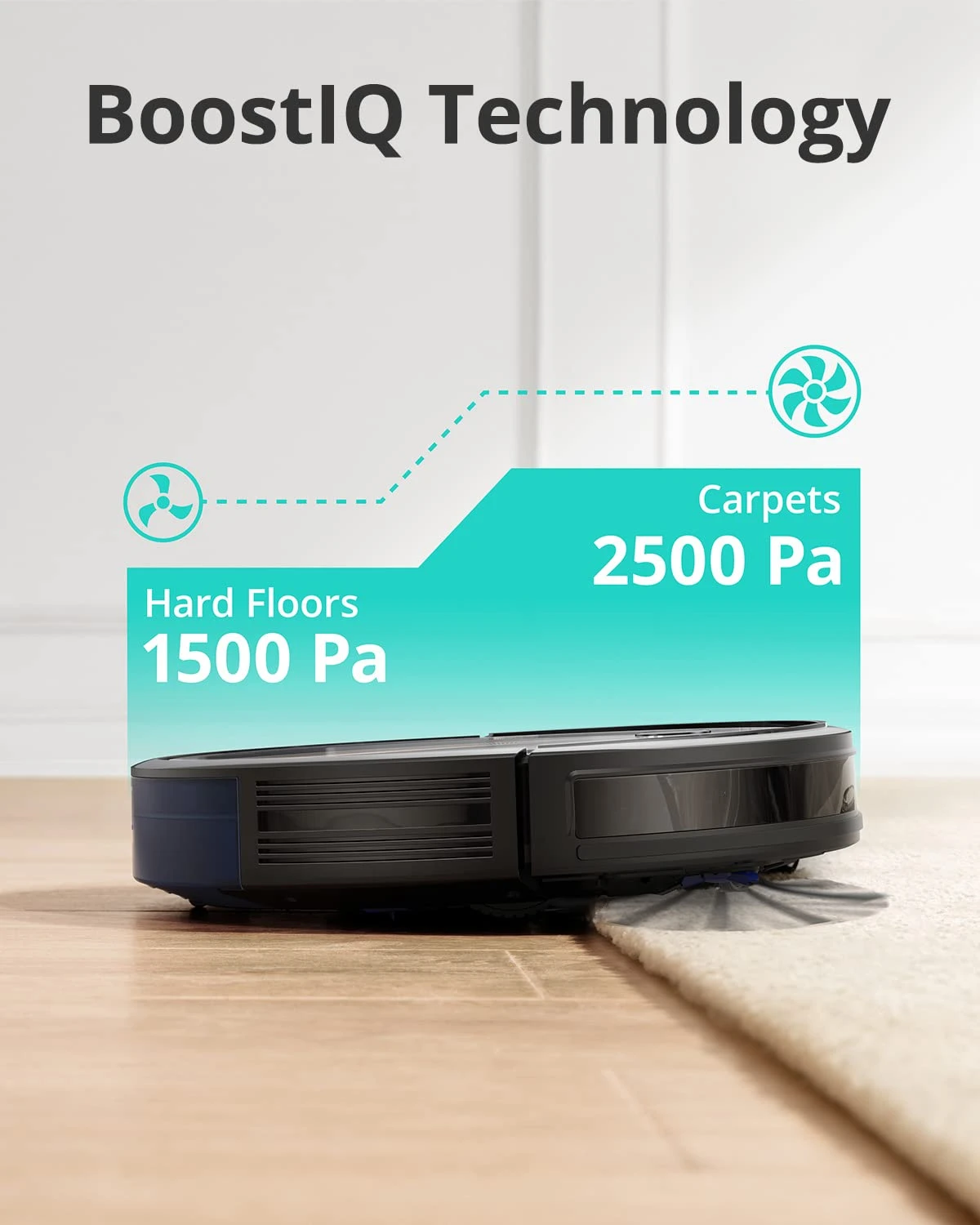 Eufy By Anker, RoboVac G20 Hybrid, Robot Vacuum, Dynamic Navigation, 2500 Pa Strong Suction, 2-in-1 Vacuum And Mop, Ultra-Slim, Quiet, Compatible With Alexa, Ideal For Hard Floors And Pet Hair 9 Eufy By Anker, RoboVac G20 Hybrid, Robot Vacuum, Dynamic Navigation, 2500 Pa Strong Suction, 2-in-1 Vacuum And Mop, Ultra-Slim, Quiet, Compatible With Alexa, Ideal For Hard Floors And Pet Hair - Image 7