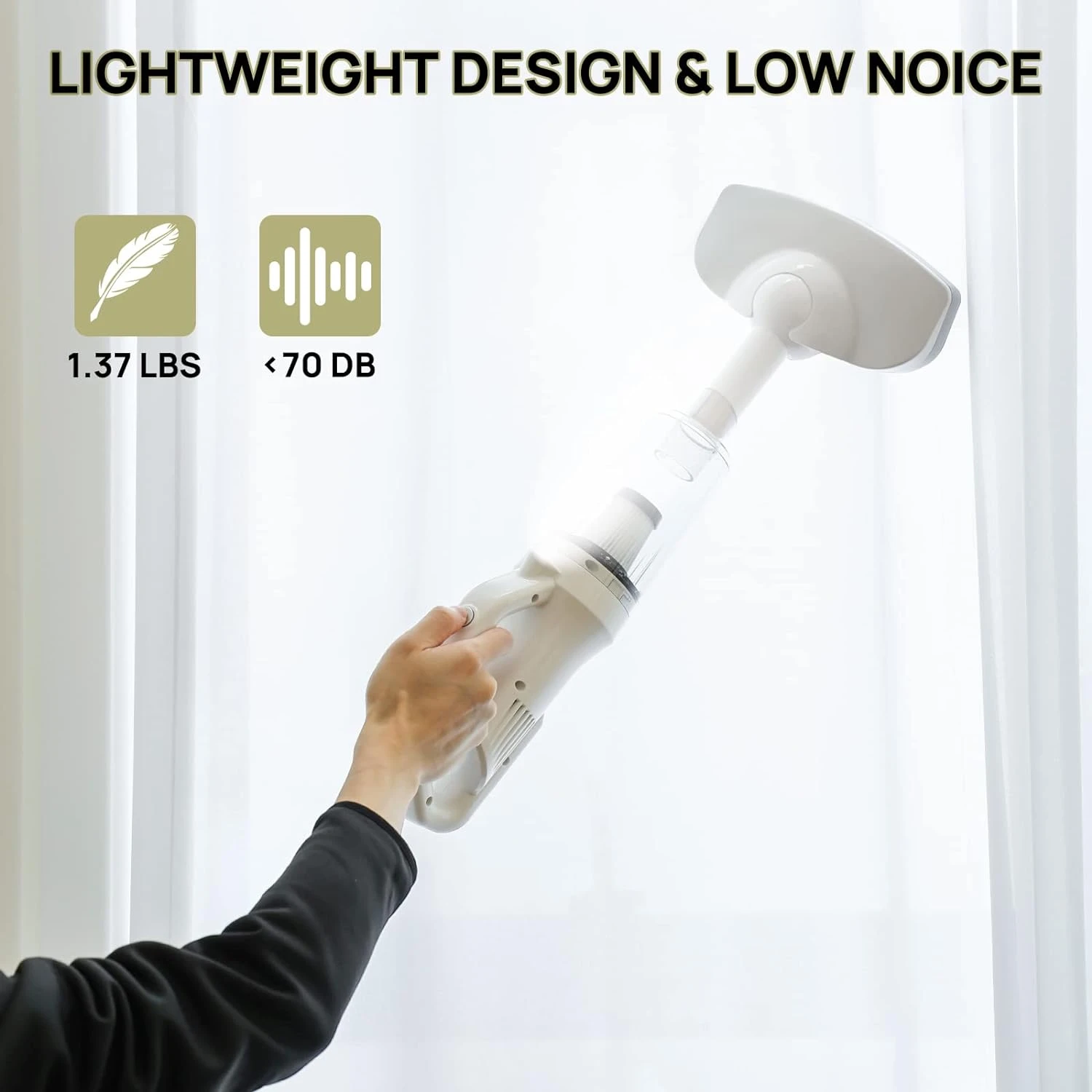 IPettie Cordless Pet Hair Vacuum 12000 PA Powerful Suction With LED Light, 4 Different Nozzles, Cat Hair Or Dog Hair Vacuum For Shedding, Portable Handheld Vacuum For Pet Hair 8 IPettie Cordless Pet Hair Vacuum 12000 PA Powerful Suction With LED Light, 4 Different Nozzles, Cat Hair Or Dog Hair Vacuum For Shedding, Portable Handheld Vacuum For Pet Hair - Image 6