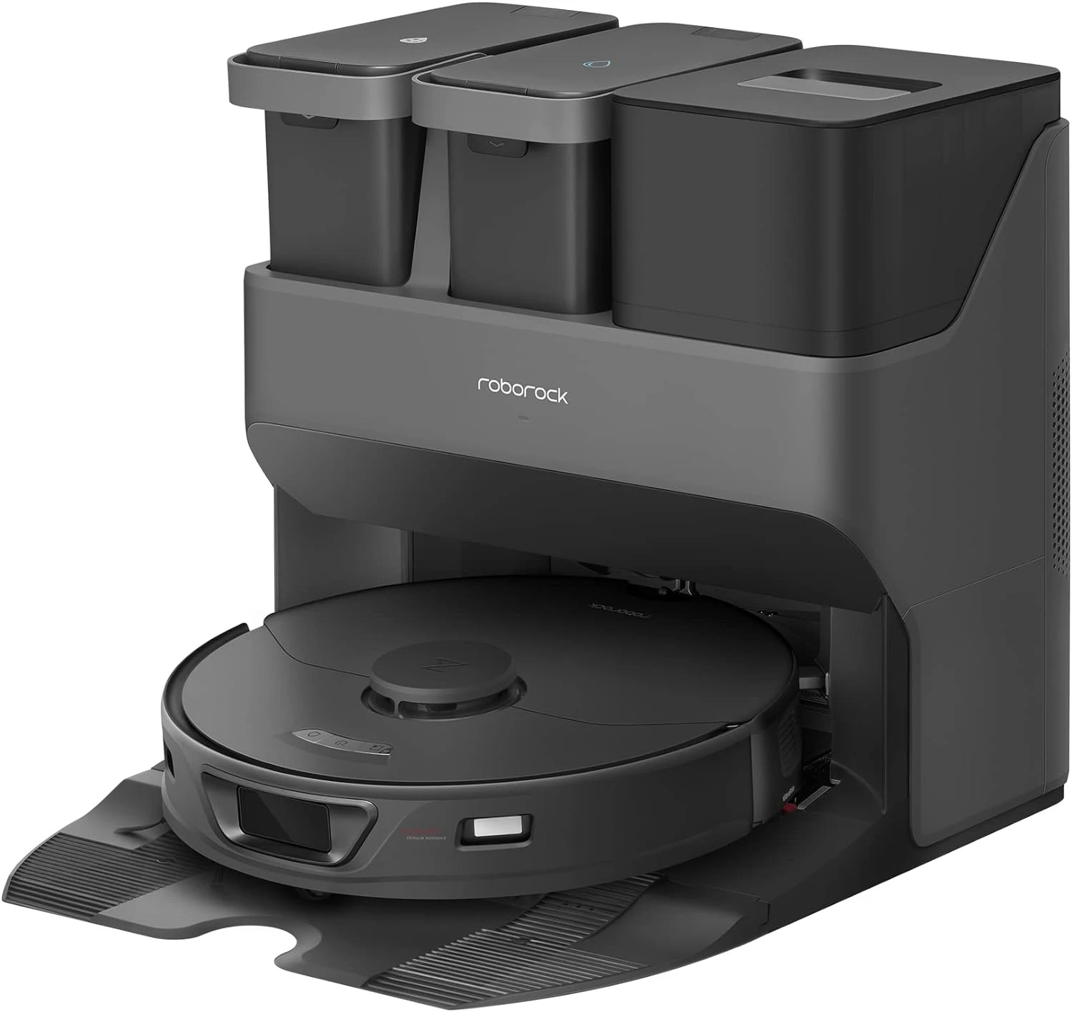 Roborock S7 Max Ultra Robot Vacuum And Mop Combo, Auto Mop Drying, Auto Mop Washing, Self-Emptying, Self-Refilling, 5500Pa Suction, Reactive Tech Obstacle Avoidance, Black (RockDock Ultra Series) 3 Roborock S7 Max Ultra Robot Vacuum And Mop Combo, Auto Mop Drying, Auto Mop Washing, Self-Emptying, Self-Refilling, 5500Pa Suction, Reactive Tech Obstacle Avoidance, Black (RockDock Ultra Series)