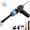 LIOIJ Car Vacuum Cleaner Cordless, 2 In 1 Handheld Vacuum & Air Duster, Portable Vacuum With 65W Rechargeable Power Wet Dry Hand Held Car Vacuum HEPA Filter For Car, Home, Office, Pet -Small Appliance Store 61N5lPVFUFL. AC SL1500