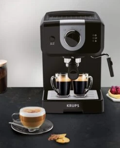 KRUPS XP3208 15-BAR Pump Espresso And Cappuccino Coffee Maker, 1.5-Liter, Black -Small Appliance Store 61N8dAQ7L. AC SL1500