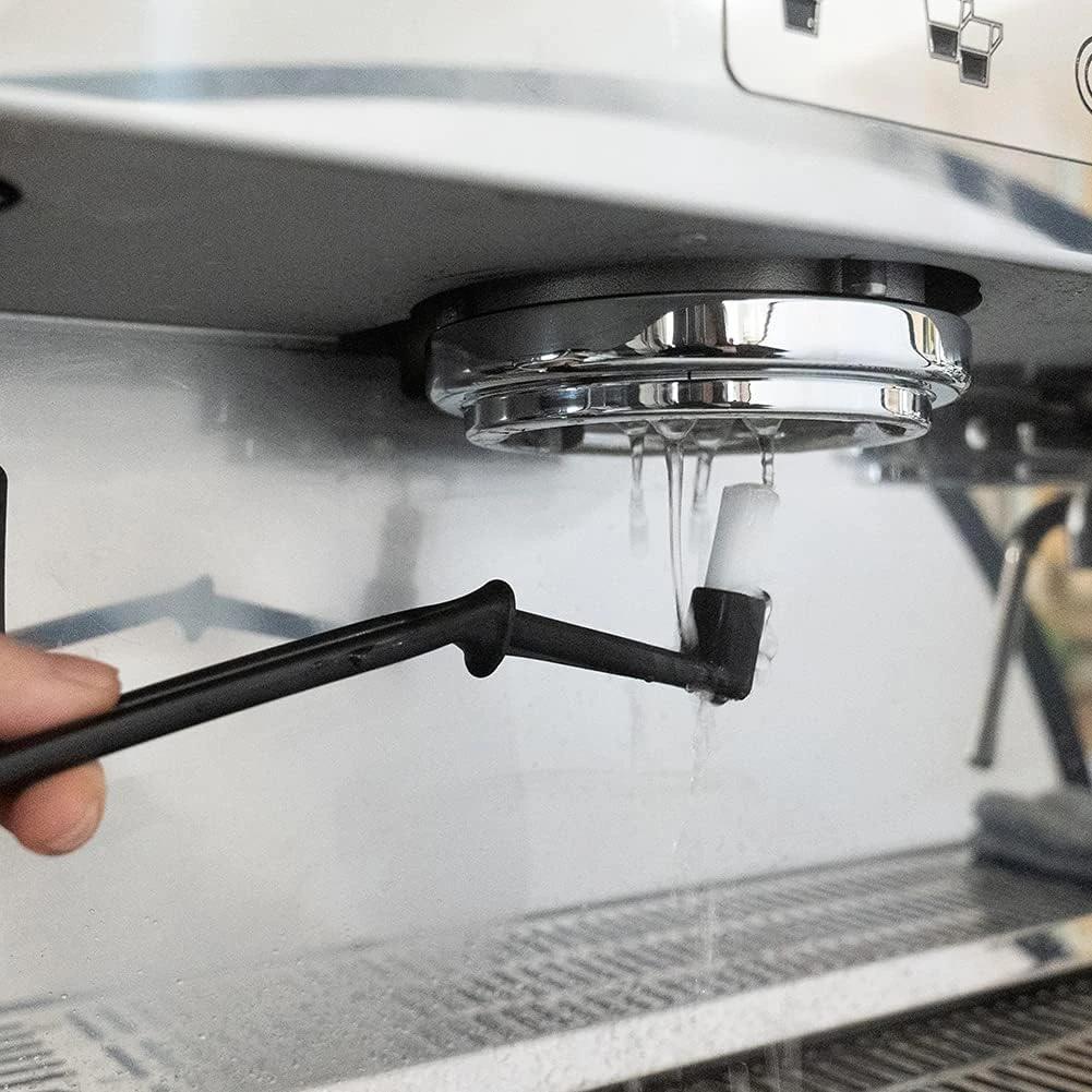 Watchget Coffee Machine Cleaning Set,1Piece Coffee Machine Brush With Spoon And 1 Piece 58mm Stainless Steel Backflush Insert, Metal Blind Filter For Espresso Machine 8 Watchget Coffee Machine Cleaning Set,1Piece Coffee Machine Brush With Spoon And 1 Piece 58mm Stainless Steel Backflush Insert, Metal Blind Filter For Espresso Machine - Image 6