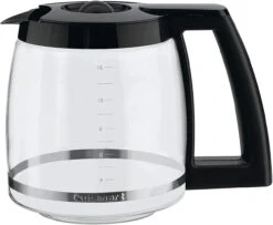 Cuisinart DCC-1200 12 Cup Coffeemaker, Black/Silver With Filters -Small Appliance Store 61PA20QDtaL. AC SL1500