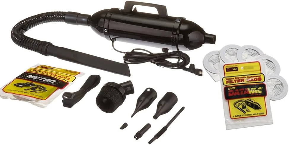 Metro Vac Electric DataVac Pro Series VAC N Blo | Model MDV-1BA | Computer Vacuum | Blower |Cleaner | Duster | Made In The USA | Includes 5 Bonus Bags! (1) 3 Metro Vac Electric DataVac Pro Series VAC N Blo | Model MDV-1BA | Computer Vacuum | Blower |Cleaner | Duster | Made In The USA | Includes 5 Bonus Bags! (1)