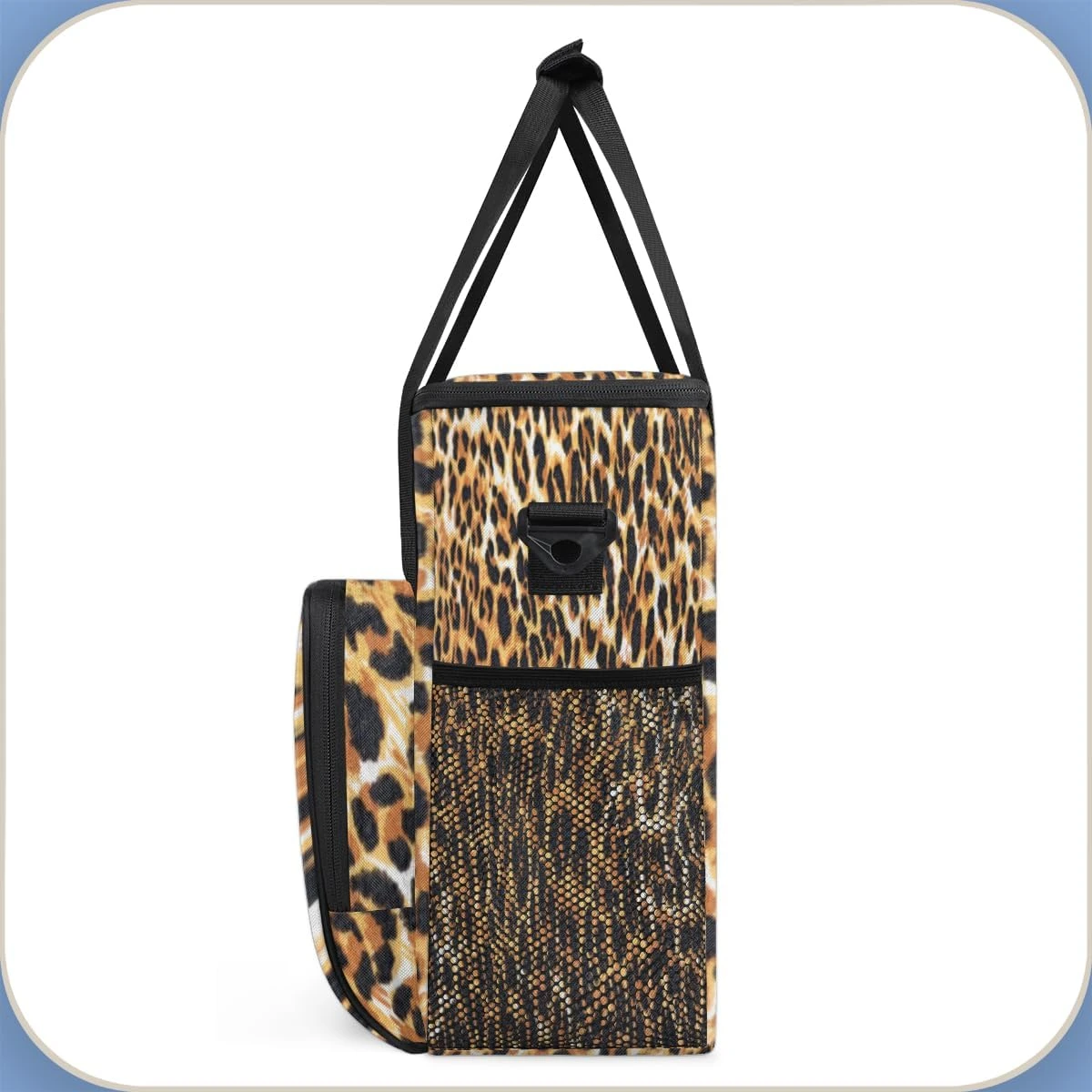 Cfpolar Coffee Maker Carrying Bag Leopard Travel Coffee Machine Bag Carrying Organizer Case Portable Single Serve Coffee Brewer Tote Bag Storage Bag For Camping Picnic 7 Cfpolar Coffee Maker Carrying Bag Leopard Travel Coffee Machine Bag Carrying Organizer Case Portable Single Serve Coffee Brewer Tote Bag Storage Bag For Camping Picnic - Image 5