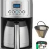 Cuisinart DCC-3400 12 Cup Programmable Stainless Steel Thermal Coffee Maker With Thermal Carafe Bundle Including Permanent Filter And 1 YR CPS Enhanced Protection Pack -Small Appliance Store 61QpMIUbazL. AC SL1000