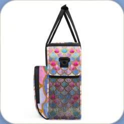 Cfpolar Coffee Maker Carrying Bag Colored Mermaid Sacles Travel Coffee Machine Bag Carrying Organizer Case Portable Single Serve Coffee Brewer Tote Bag Storage Bag For Camping Picnic -Small Appliance Store 61RFiQZ324L. AC SL1200