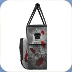 Cfpolar Coffee Maker Carrying Bag Bridge Flying Red Umbrellas Travel Coffee Machine Bag Carrying Organizer Case Portable Single Serve Coffee Brewer Tote Bag Storage Bag For Camping Picnic -Small Appliance Store 61Rj7C65VL. AC SL1200