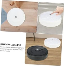 Garneck 1 Set Sweeping Robot Mini Robot Vacuum Cleaners Kids Cleaning Toddler Vacuum Cleaner Kids Vacuum Vaccum For Kids Abs Plastic White Hair Cleaner Automatic Dust Cleaner Pet 15 Garneck 1 Set Sweeping Robot Mini Robot Vacuum Cleaners Kids Cleaning Toddler Vacuum Cleaner Kids Vacuum Vaccum For Kids Abs Plastic White Hair Cleaner Automatic Dust Cleaner Pet -Small Appliance Store 61SOs3eBCNL. AC SL1266