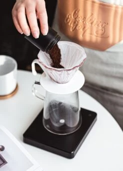HERO Petal Glass Coffee Dripper V60 Barista Pour Over Hand Drip Brewer Blue 14 HERO Petal Glass Coffee Dripper V60 Barista Pour Over Hand Drip Brewer Blue -Small Appliance Store 61Ti26CSLWL. AC SL1386