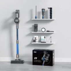 INSE Cordless Vacuum Cleaner, 400W Stick Vacuum With 30Kpa Powerful Suction, 55min Runtime, Smart Induction Auto-Adjustment, Rechargeable Vacuum Cleaners For Home Carpet Floor Pet Hair, LED Display-S9 -Small Appliance Store 61TiKtt4pPL. AC SL1500