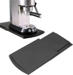 Sliding Coffee Maker Tray Mat Countertop Coffee Machine Appliance Moving Holder Black Durable And Safe -Small Appliance Store 61TiqmdwC3L. AC SL1500 1