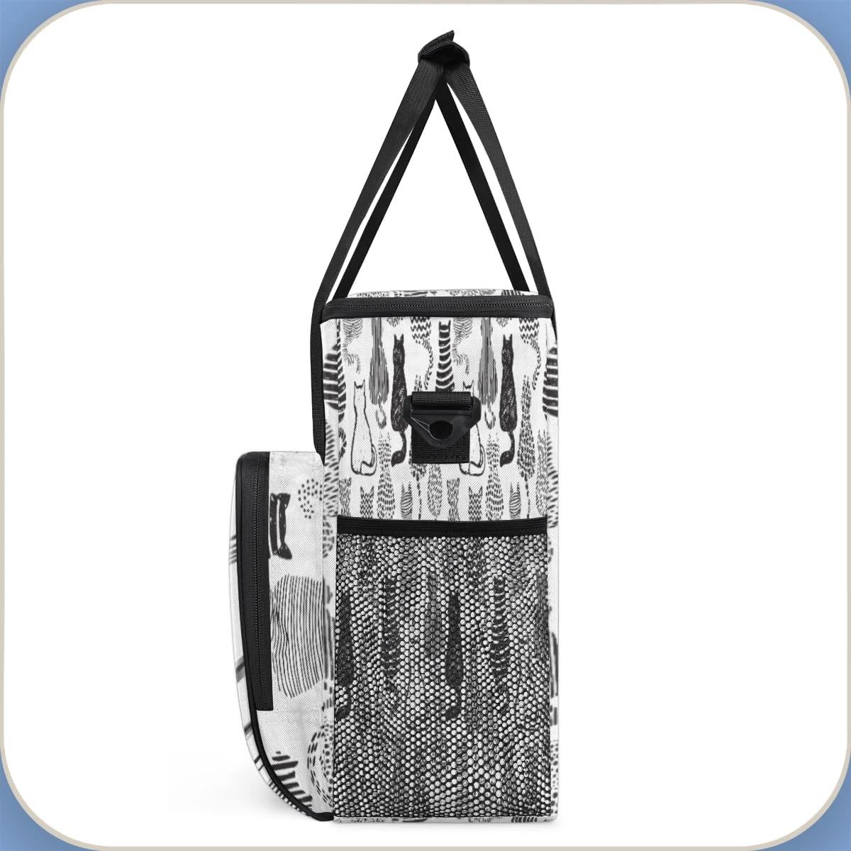 Cfpolar Coffee Maker Carrying Bag Cute Cat Travel Coffee Machine Bag Carrying Organizer Case Portable Single Serve Coffee Brewer Tote Bag Storage Bag For Camping Picnic 7 Cfpolar Coffee Maker Carrying Bag Cute Cat Travel Coffee Machine Bag Carrying Organizer Case Portable Single Serve Coffee Brewer Tote Bag Storage Bag For Camping Picnic - Image 5