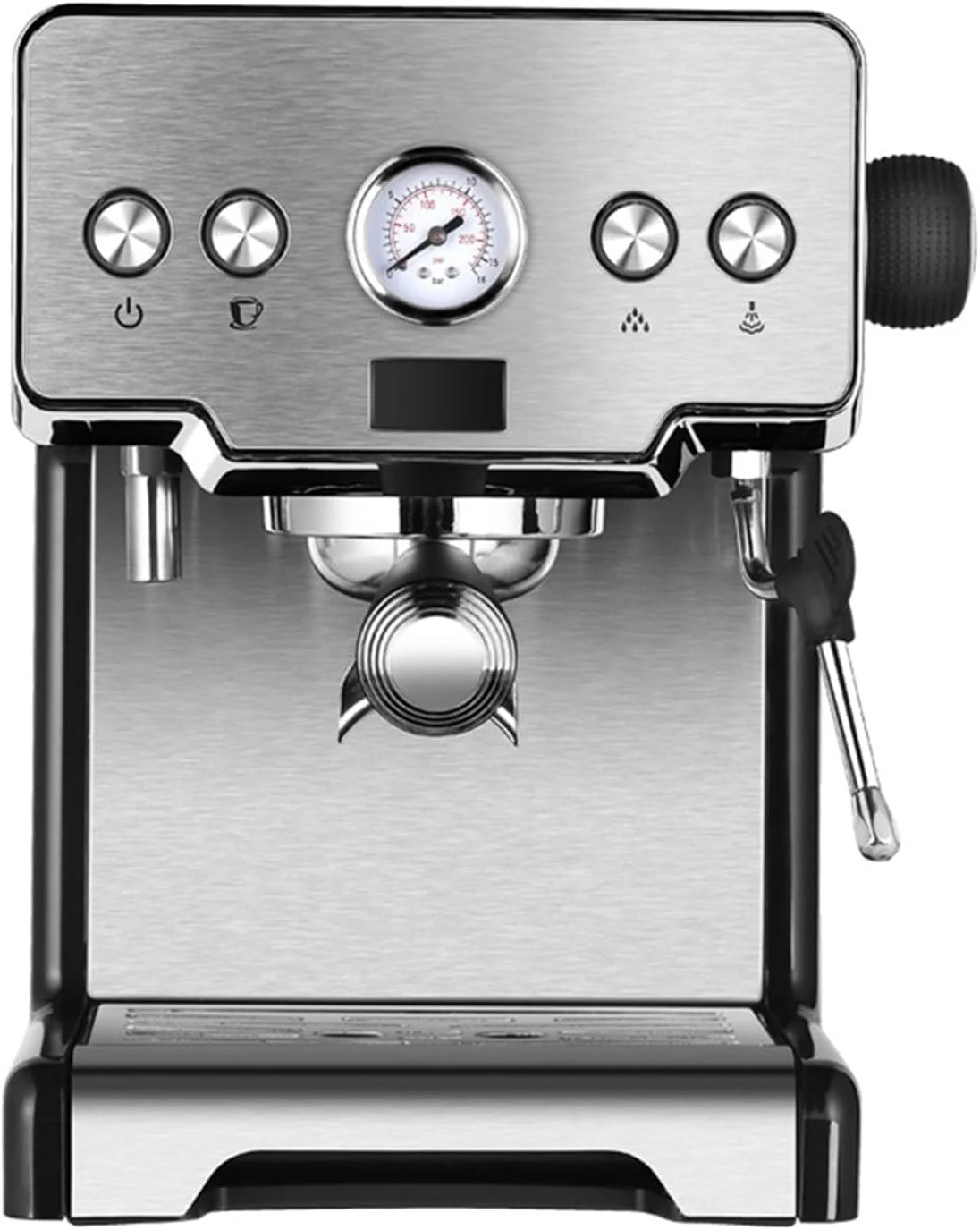 XiVue Coffee Maker Coffee Pot Espresso Coffee Maker Machine Stainless Steel Coffee Machine Semi-Automatic Commercial Coffee Maker (Size :) 16 Cups, Color : Black_UK (Black_au) 16 Cups (Black_au) 1 5 XiVue Coffee Maker Coffee Pot Espresso Coffee Maker Machine Stainless Steel Coffee Machine Semi-Automatic Commercial Coffee Maker (Size :) 16 Cups, Color : Black_UK (Black_au) 16 Cups (Black_au) 1 - Image 3