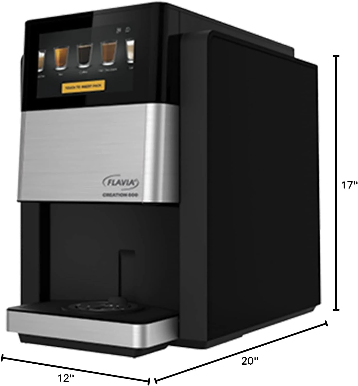 Flavia Creation 600 C600 Hot And Cold Brew Coffee Brewer Machine Works Fresh Packs 6 Flavia Creation 600 C600 Hot And Cold Brew Coffee Brewer Machine Works Fresh Packs - Image 4