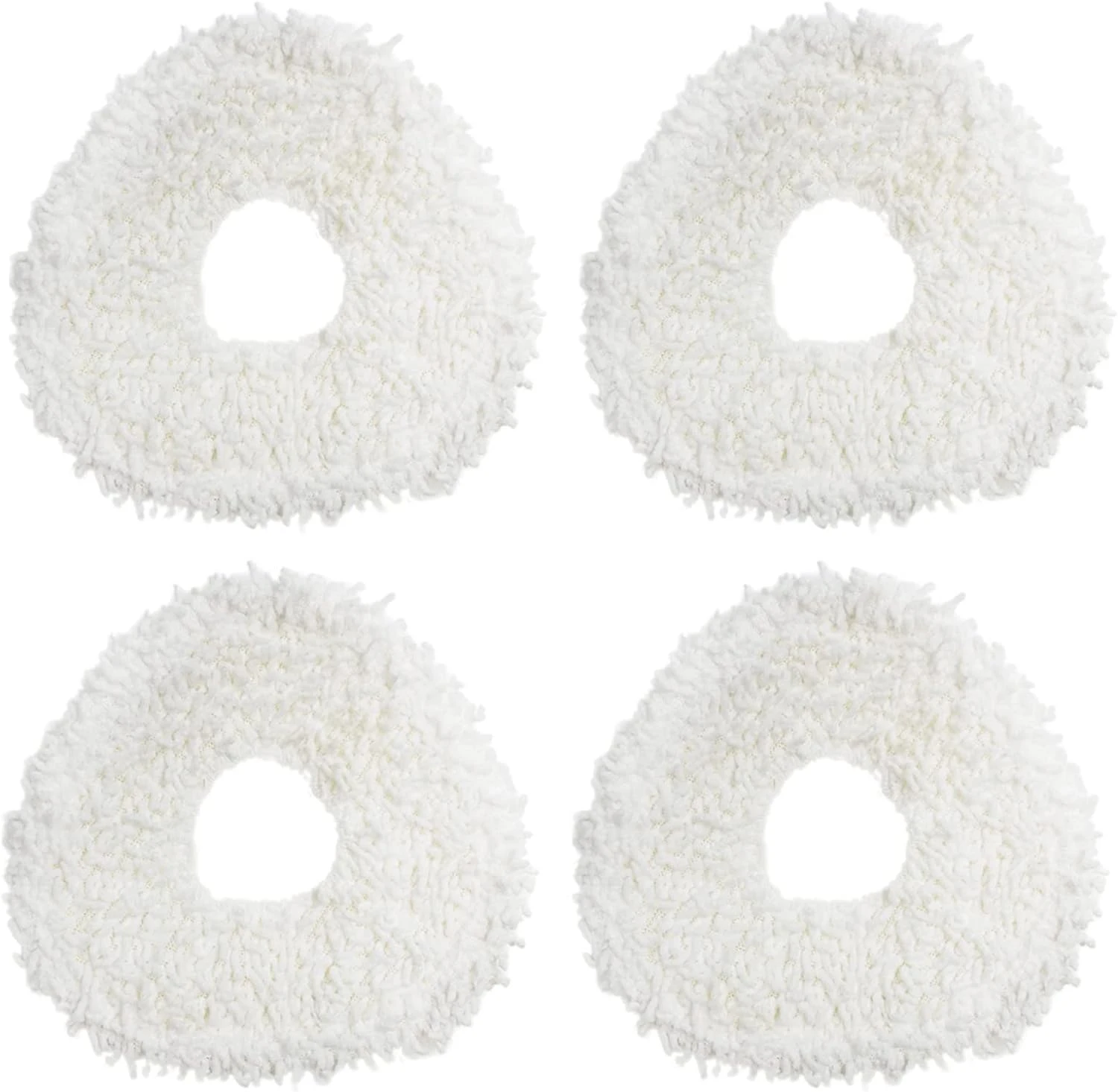4 Pack Replacement Mop Pads Compatible For NARWAL T10 J1 J2 Microfiber Resuable Mop Cloth Robot Vacuum Cleaner Accessories 3 4 Pack Replacement Mop Pads Compatible For NARWAL T10 J1 J2 Microfiber Resuable Mop Cloth Robot Vacuum Cleaner Accessories