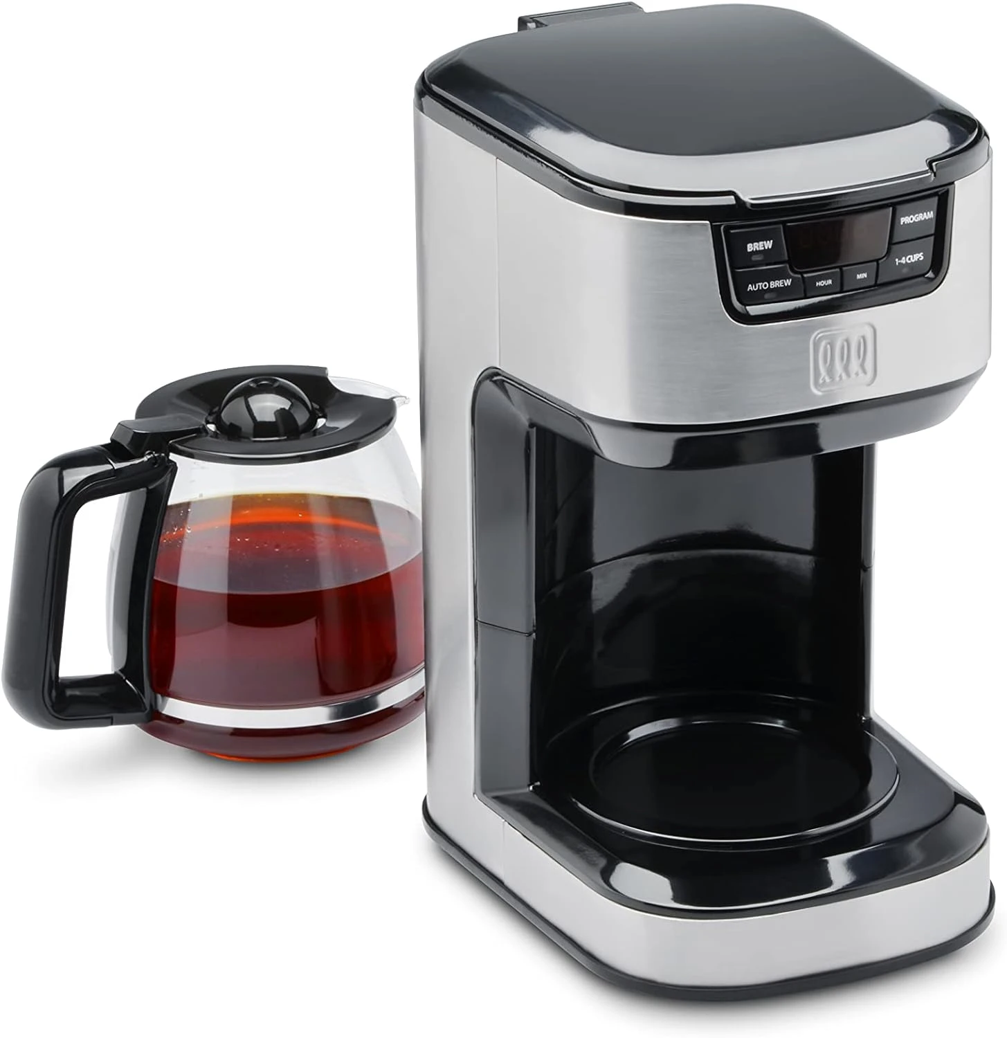 Toastmaster 12-Cup Digital Drip Coffee Maker, Stainless Steel, TM-129CM 4 Toastmaster 12-Cup Digital Drip Coffee Maker, Stainless Steel, TM-129CM - Image 2