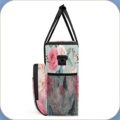 Cfpolar Coffee Maker Carrying Bag Peony Roses And Butterfly Travel Coffee Machine Bag Carrying Organizer Case Portable Single Serve Coffee Brewer Tote Bag Storage Bag For Camping Picnic -Small Appliance Store 61Z hy6PmbL. AC SL1200