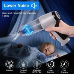 Cordless Handheld Vacuum Cleaner,3 In 1 Convenient Vacuum Cleaner, Small Car Vacuum Cleaner,9000PA Strong Suction,60 Minutes Battery Life,wet And Dry,suitable For Car,home, Office,pet Hair Cleaning 12 Cordless Handheld Vacuum Cleaner,3 In 1 Convenient Vacuum Cleaner, Small Car Vacuum Cleaner,9000PA Strong Suction,60 Minutes Battery Life,wet And Dry,suitable For Car,home, Office,pet Hair Cleaning -Small Appliance Store 61aF949GrcL. AC SL1001