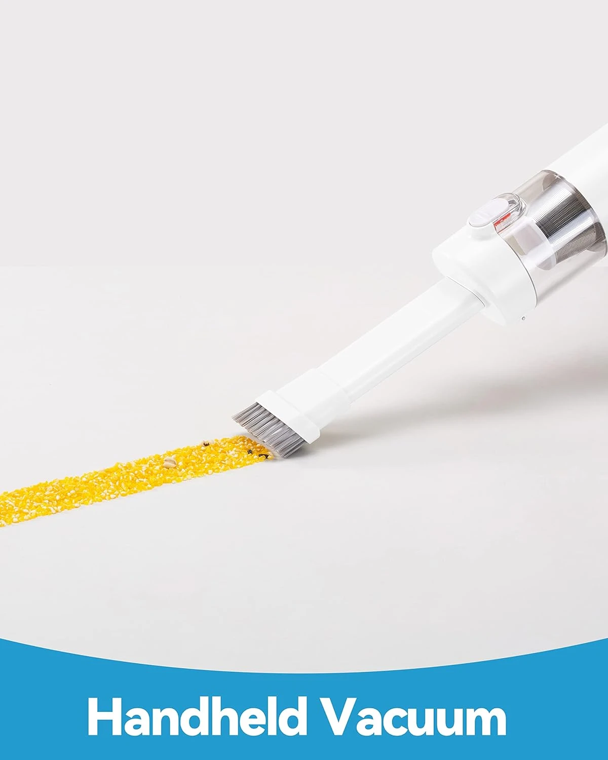 Brigii 3-in-1 Handheld Vacuum Cleaner, Cordless Car Vacuum With Powerful Suction, Hand Vacuum & Air Duster & Hand Pump, Mini Vacuum For Crevices, Keyboard Cleaner; 12V-M1 White 4 Brigii 3-in-1 Handheld Vacuum Cleaner, Cordless Car Vacuum With Powerful Suction, Hand Vacuum & Air Duster & Hand Pump, Mini Vacuum For Crevices, Keyboard Cleaner; 12V-M1 White - Image 2