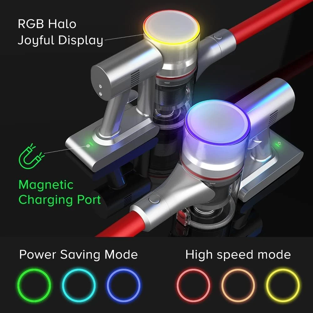 AIRBOT Cordless Vacuum Cleaner, Stick Vacuum With 40 Mins, 4 In 1 Lightweight Quiet Vacuum Cleaner Perfect For Hardwood Floor Pet Hair 6 AIRBOT Cordless Vacuum Cleaner, Stick Vacuum With 40 Mins, 4 In 1 Lightweight Quiet Vacuum Cleaner Perfect For Hardwood Floor Pet Hair - Image 4