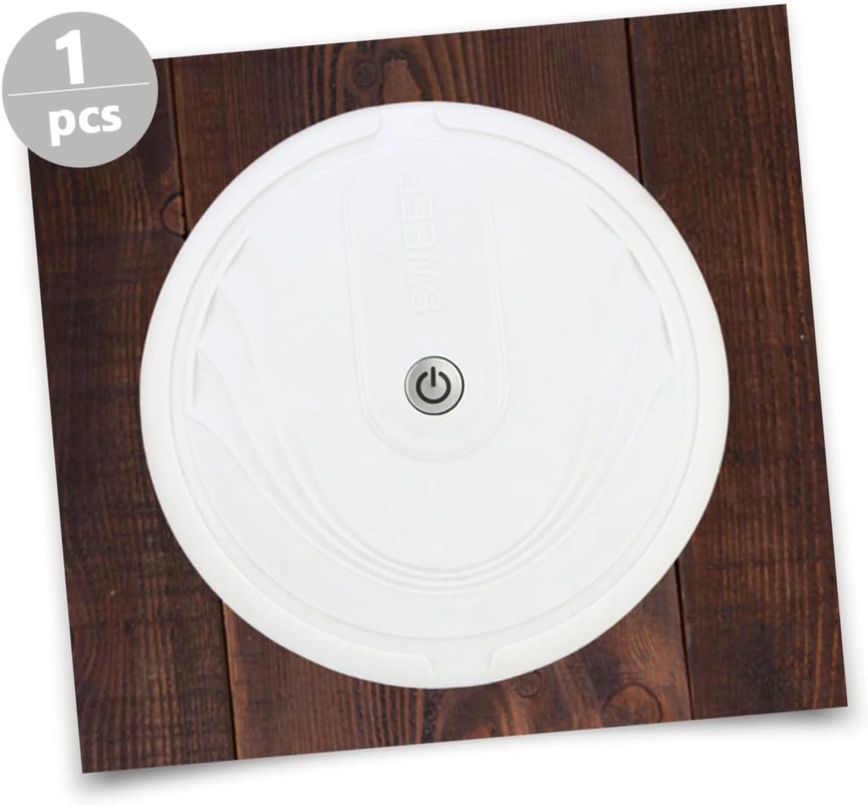 Garneck 1 Set Sweeping Robot Mini Robot Vacuum Cleaners Kids Cleaning Toddler Vacuum Cleaner Kids Vacuum Vaccum For Kids Abs Plastic White Hair Cleaner Automatic Dust Cleaner Pet 6 Garneck 1 Set Sweeping Robot Mini Robot Vacuum Cleaners Kids Cleaning Toddler Vacuum Cleaner Kids Vacuum Vaccum For Kids Abs Plastic White Hair Cleaner Automatic Dust Cleaner Pet - Image 4