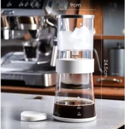 VENBER Coffee Machine Coffee Pot Coffee Maker Ice Drip Coffee Pot Coffee Maker Filter Glass Percolators Espresso Kitchen Barista Dripper Pot Ice Cold Brew Pots Brewer -Small Appliance Store 61fKsA3GK0L. AC SL1500