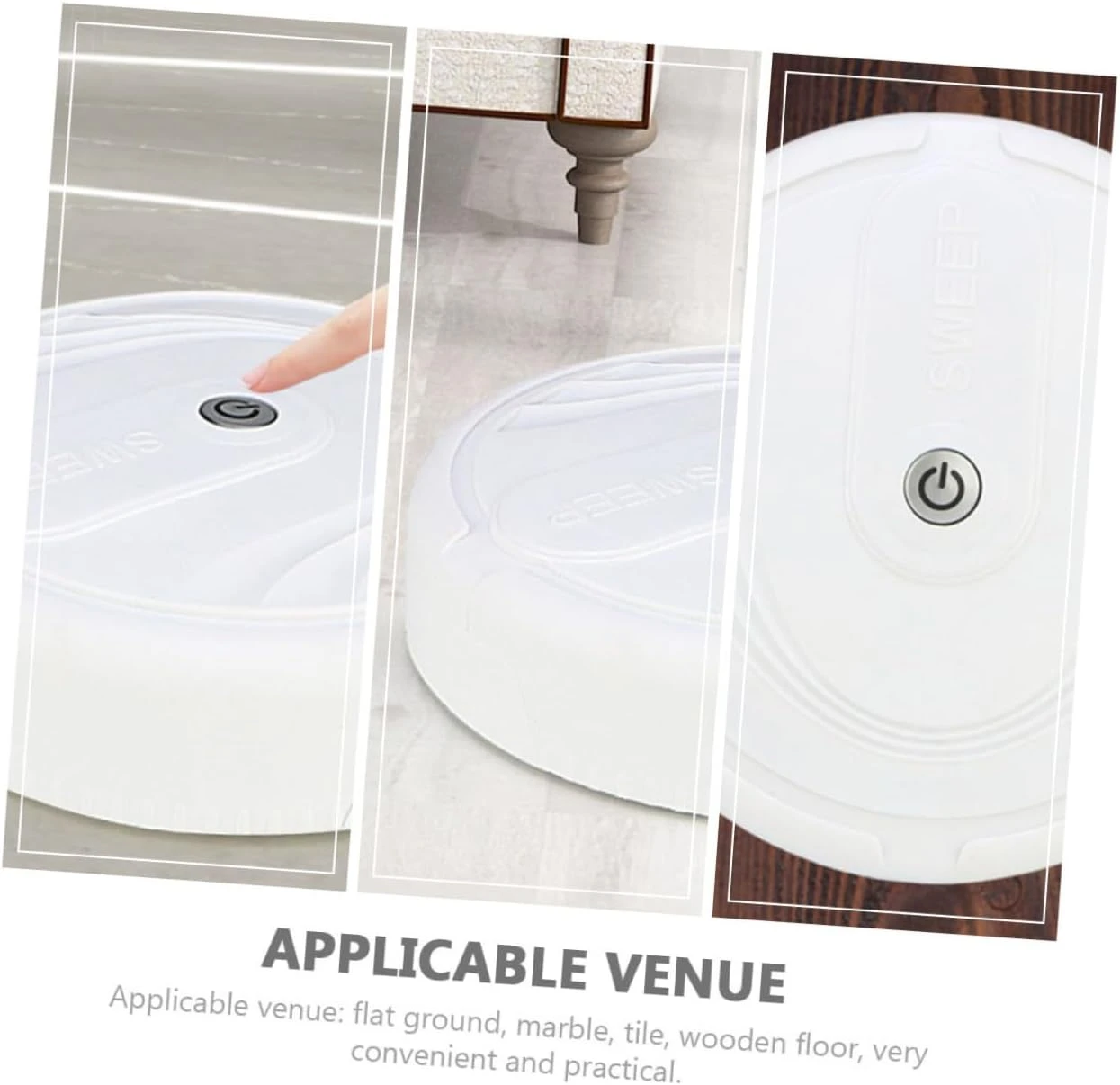 Garneck 1 Set Sweeping Robot Mini Robot Vacuum Cleaners Kids Cleaning Toddler Vacuum Cleaner Kids Vacuum Vaccum For Kids Abs Plastic White Hair Cleaner Automatic Dust Cleaner Pet 11 Garneck 1 Set Sweeping Robot Mini Robot Vacuum Cleaners Kids Cleaning Toddler Vacuum Cleaner Kids Vacuum Vaccum For Kids Abs Plastic White Hair Cleaner Automatic Dust Cleaner Pet - Image 9