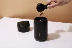 VIVALAVIDA LAVIDA Portable Drip Coffee Maker Small Electric Pour Over Coffee Maker Set With Grinder & Filter, All-in-one For Travel Camping Hiking Kitchen Office Car (Black) -Small Appliance Store 61jGC6ijIkL. AC SL1500