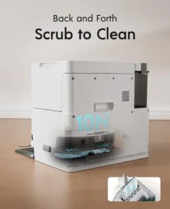 Yeedi Cube Robot Vacuum And Mop, Auto Mop Drying, Auto Mop Washing, Auto Mop Lifting, 4300 Pa Powerful Suction, Sonic Mopping With 1L Water Tank, Compatible With Alexa, For Hard Floors, Carpets -Small Appliance Store 61jXbtWwxML. AC SL1500