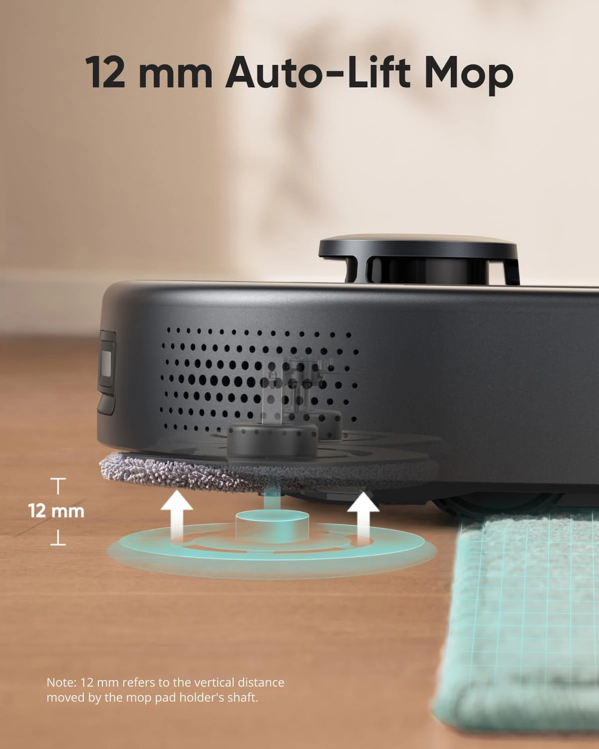 Eufy Clean X9 Pro CleanerBot With MopMaster™ Adaptive Pressure Cleaning, 2 Rotating Mops, Carpet Detection With 12 Mm Auto-Lifting Mops, Auto-Clean Station, 5,500 Pa Suction, And AI Obstacle Avoidance 7 Eufy Clean X9 Pro CleanerBot With MopMaster™ Adaptive Pressure Cleaning, 2 Rotating Mops, Carpet Detection With 12 Mm Auto-Lifting Mops, Auto-Clean Station, 5,500 Pa Suction, And AI Obstacle Avoidance - Image 5