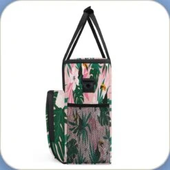 Cfpolar Flowers Leaf Coffee Maker Carrying Bag, Tropic Parrot Waterproof Travel Storage Bag, Portable Coffee Machine Tote Bag With Shoulder Strap For Single Serve Coffee Maker -Small Appliance Store 61l3J46FswL. AC SL1200