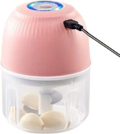 Food Processor, Portable Mini Food Processor, Electric Garlic Blender, Rechargeable Vegetable Chopper Blender, Mini Portable Veggie Chopper, Wireless Food Processor For Ginger, Chili, Fruits, Veggie -Small Appliance Store 61myXkF2jVL. AC SL1500