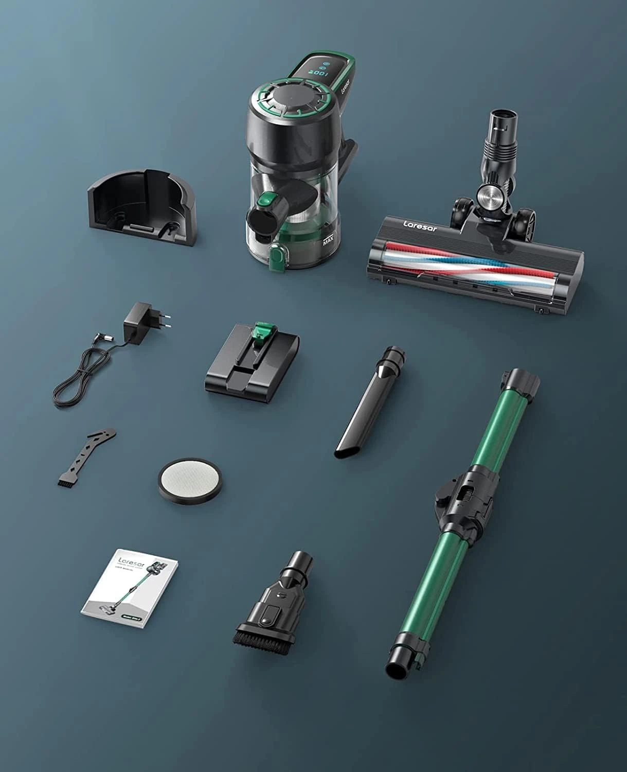 Cordless Vacuum Cleaner, 30KPA Powerful Suction Stick Vacuum Cleaner With Foldable Tube & Large LED Display, Handheld Vacuum Cleaner For Floor, Carpet, Pet Hair, Detachable Battery 10 Cordless Vacuum Cleaner, 30KPA Powerful Suction Stick Vacuum Cleaner With Foldable Tube & Large LED Display, Handheld Vacuum Cleaner For Floor, Carpet, Pet Hair, Detachable Battery - Image 8