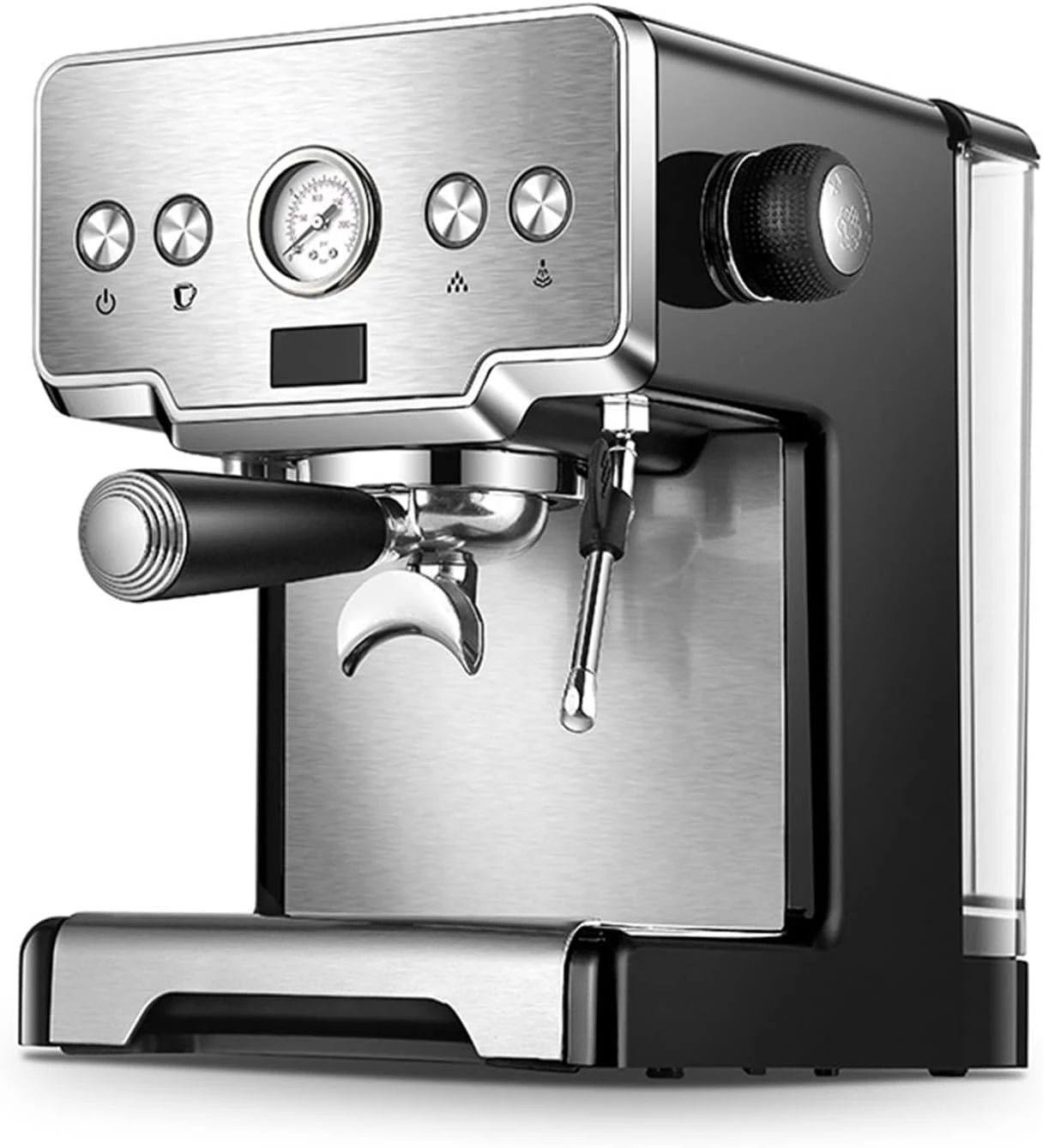 XiVue Coffee Maker Coffee Pot Espresso Coffee Maker Machine Stainless Steel Coffee Machine Semi-Automatic Commercial Coffee Maker (Size :) 16 Cups, Color : Black_UK (Black_au) 16 Cups (Black_au) 1 3 XiVue Coffee Maker Coffee Pot Espresso Coffee Maker Machine Stainless Steel Coffee Machine Semi-Automatic Commercial Coffee Maker (Size :) 16 Cups, Color : Black_UK (Black_au) 16 Cups (Black_au) 1