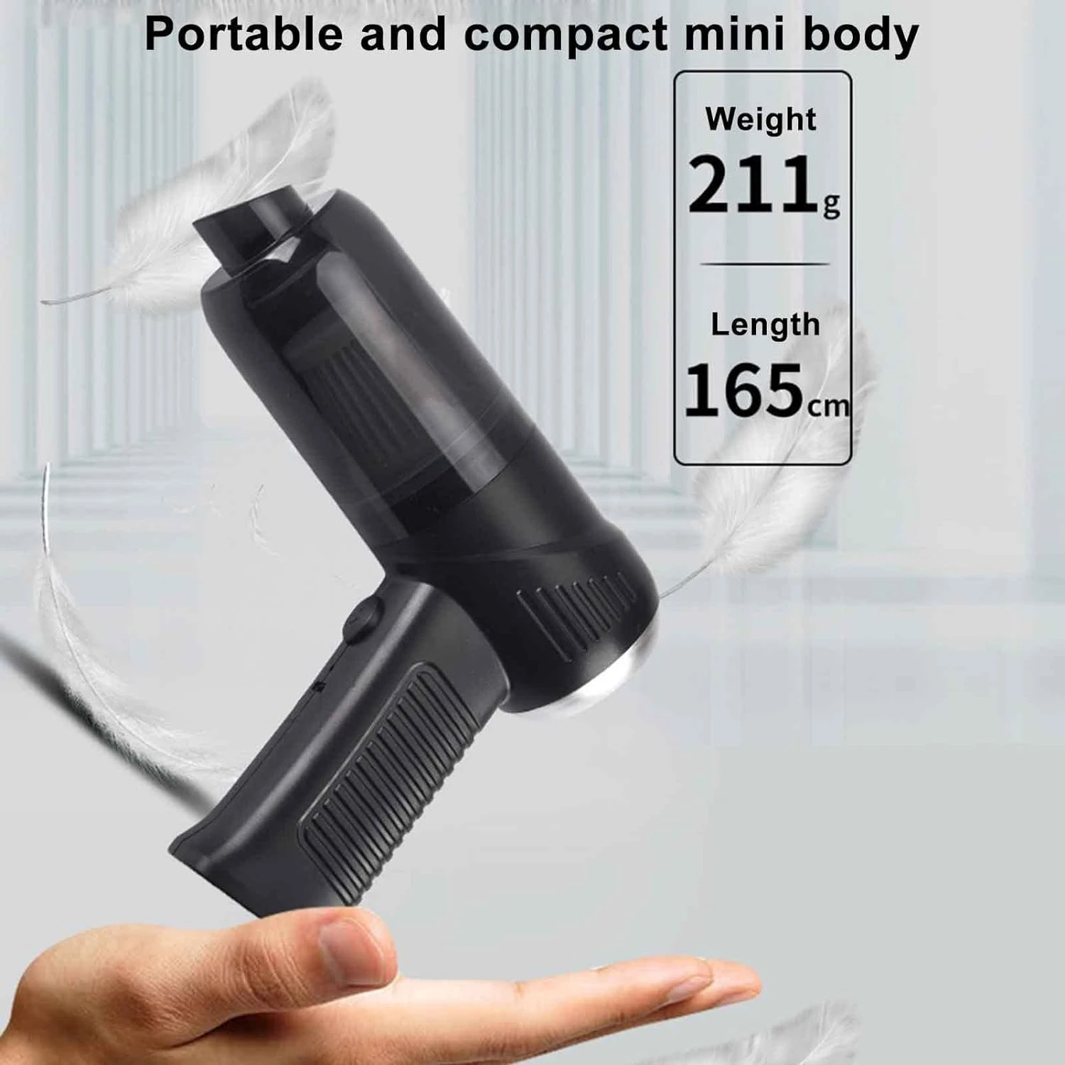 Ochine Cordless Handheld Vacuum Cleaner, Mini Car Vacuum Cleaner, Handheld Vacuum Cordless, Mini Handheld Vacuum Cleaner, USB Rechargeable Household Vacuum Cleaner For Home Office Kitchen Use 4 Ochine Cordless Handheld Vacuum Cleaner, Mini Car Vacuum Cleaner, Handheld Vacuum Cordless, Mini Handheld Vacuum Cleaner, USB Rechargeable Household Vacuum Cleaner For Home Office Kitchen Use - Image 2