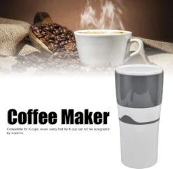 TOPINCN Coffee Maker Outdoor Coffee Pot Machine Cold Brew Travel Drip Filter Coffee Machine For Portable Hand Pour 450Ml Coffee Machines (Hoary) -Small Appliance Store 61pYn kvFeL. AC SL1500