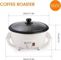 750g Capacity Household Coffee Roaster Machine Electric Coffee Beans Baker Non-Stick Coating Baking Tools For Cafe Shop Home 110V-120V 12 750g Capacity Household Coffee Roaster Machine Electric Coffee Beans Baker Non-Stick Coating Baking Tools For Cafe Shop Home 110V-120V -Small Appliance Store 61pwCb8YTDL. AC SL1280
