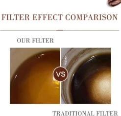 ERICAT Portable Coffee Maker, 223g Coffee Air Brewer, Battery Powered Travel Coffee Press Kit, Hot Coffee & Fast Cold Brew Maker, Automatic Filter Coffee Machine For Driving, Home, Offices -Small Appliance Store 61syBk7P EL. AC SL1500