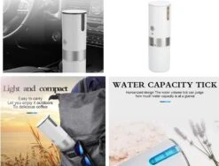 A Sixx Coffee Machine, Fully-Automatic One Button Operation Coffee Capsule Machine Portable Mini USB Electric Coffee Maker Handheld Coffee Machine For Home Travel, White 12 A Sixx Coffee Machine, Fully-Automatic One Button Operation Coffee Capsule Machine Portable Mini USB Electric Coffee Maker Handheld Coffee Machine For Home Travel, White -Small Appliance Store 61t9IvVC87L. AC SL1024