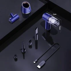 Aorika Car Vacuum Cleaner Cordless, Handheld Vacuum&Air Duster, 9000PA Suction 120W High Power Wet/Dry Use Vacuum Cleaner With Multi-nozzles And Floor Brush For Vehicle/Home/Office, Pet Hair -Small Appliance Store 61tTyY4USoL. AC SL1500