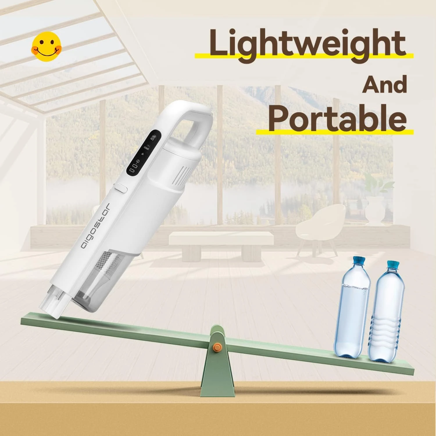 Aigostar Cordless Vacuum Cleaner, 150W Powerful Suction Stick Vacuum With 40 Mins Long Runtime, 4 In 1 Chargeable Vacuum Cordless For Hardwood Floor Pet Hair, Lightweight And LED Lights 5 Aigostar Cordless Vacuum Cleaner, 150W Powerful Suction Stick Vacuum With 40 Mins Long Runtime, 4 In 1 Chargeable Vacuum Cordless For Hardwood Floor Pet Hair, Lightweight And LED Lights - Image 3