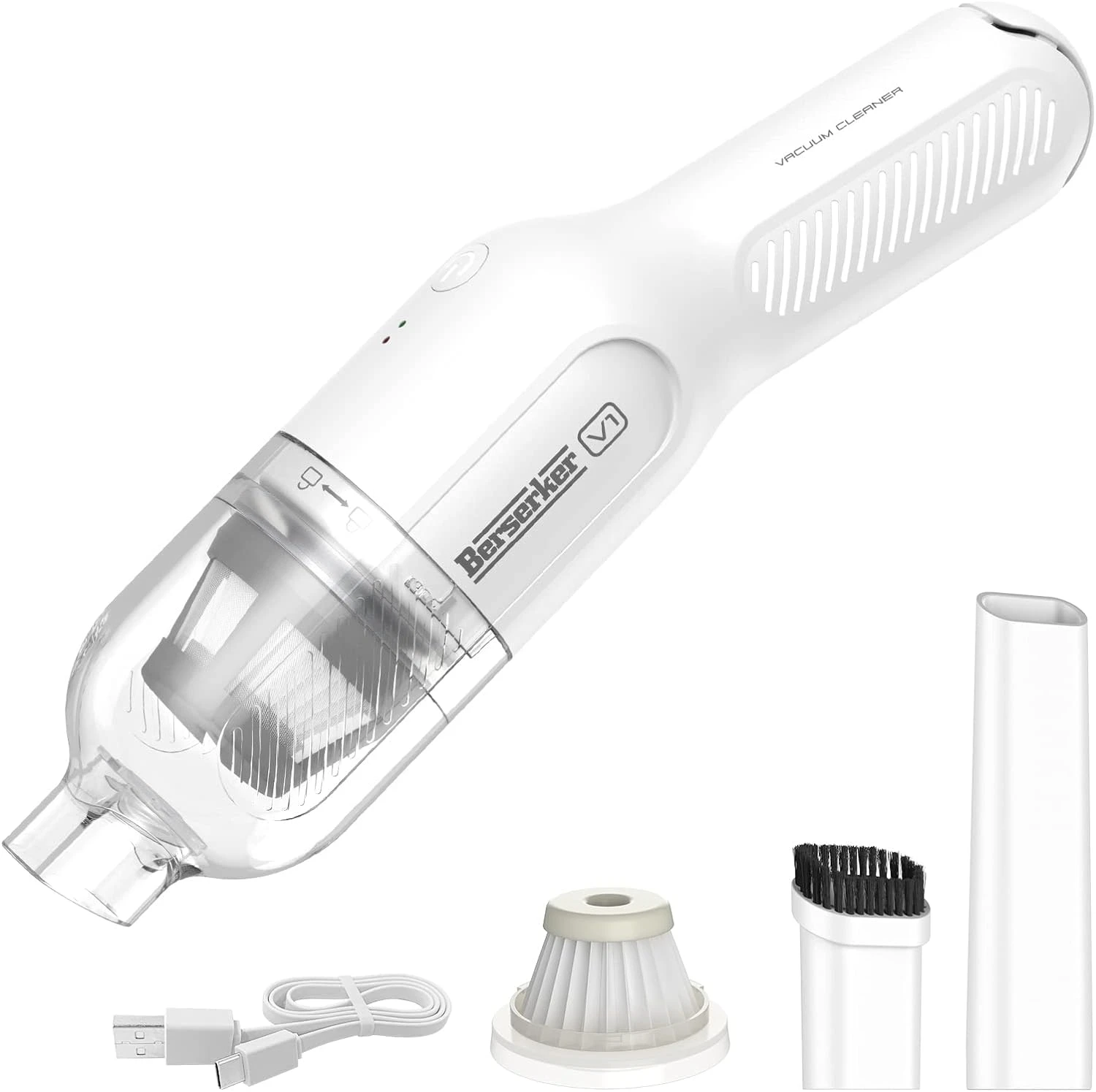 Berserker Handheld Vacuum Cordless, Portable Mini Car Hand Vacuum Cleaner Dust Buster With 5000Pa Suction For Home Office Pet Hair Furniture Cleaning, Small Lightweight And USB Rechargeable 3 Berserker Handheld Vacuum Cordless, Portable Mini Car Hand Vacuum Cleaner Dust Buster With 5000Pa Suction For Home Office Pet Hair Furniture Cleaning, Small Lightweight And USB Rechargeable