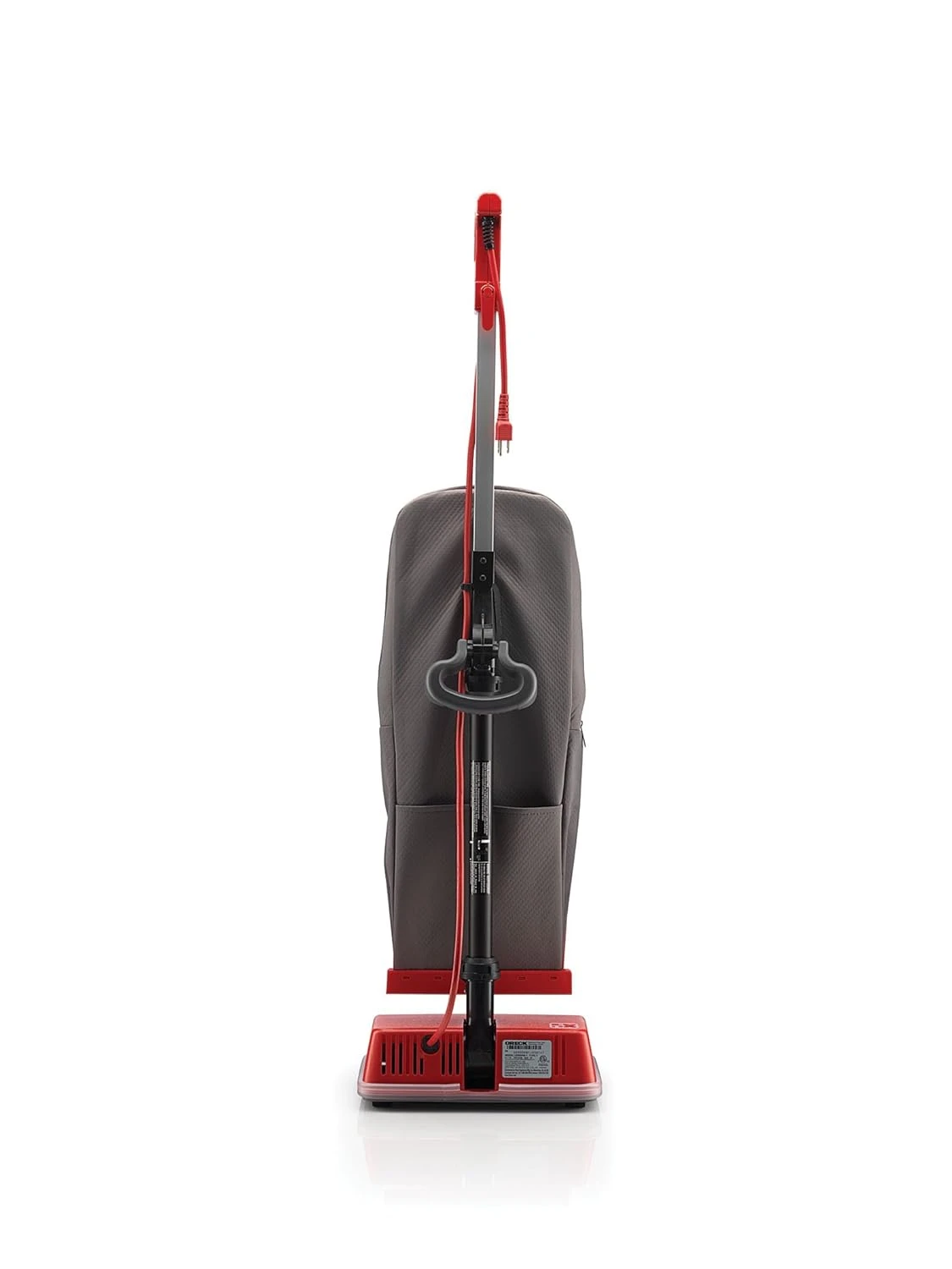 Oreck - U2000RB-1 Commercial, Professional Upright Vacuum Cleaner, For Carpet And Hard Floor, U2000RB1, Red/Gray, 9.25"D X 47.75"H X 12.5"W 4 Oreck - U2000RB-1 Commercial, Professional Upright Vacuum Cleaner, For Carpet And Hard Floor, U2000RB1, Red/Gray, 9.25"D X 47.75"H X 12.5"W - Image 2