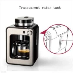 XiVue Bean To Cup Coffee Machine Automatic Coffee Maker, Drip Coffee Machine, Home, Office, Commercial, 5 Cups (Black) Hold 14 XiVue Bean To Cup Coffee Machine Automatic Coffee Maker, Drip Coffee Machine, Home, Office, Commercial, 5 Cups (Black) Hold -Small Appliance Store 61xcvoNbdfL. AC SL1001