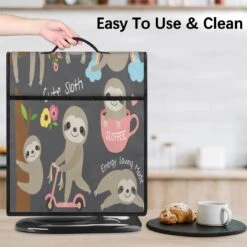 Cute Baby Sloth Coffee Machine Dust Cover Animal Sloth Stand Mixer Dust Cover Stand Mixer Cover Waterproof,Easy To Clean,Multi-Pocket 15 Cute Baby Sloth Coffee Machine Dust Cover Animal Sloth Stand Mixer Dust Cover Stand Mixer Cover Waterproof,Easy To Clean,Multi-Pocket -Small Appliance Store 61zsOSxVafL. AC SL1200
