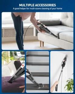 Hihhy Stick-Vacuum Cleaner-Corded Small-Handheld Vacuum - Lightweight Electric Brooms, 20Kpa Powerful Suction 4-in-1 Portable 600W Bagless Mini Hand Vac For Home Pet Hair Hard Wood Floor 14 Hihhy Stick-Vacuum Cleaner-Corded Small-Handheld Vacuum - Lightweight Electric Brooms, 20Kpa Powerful Suction 4-in-1 Portable 600W Bagless Mini Hand Vac For Home Pet Hair Hard Wood Floor -Small Appliance Store 71 0dXyjTbL. AC SL1500