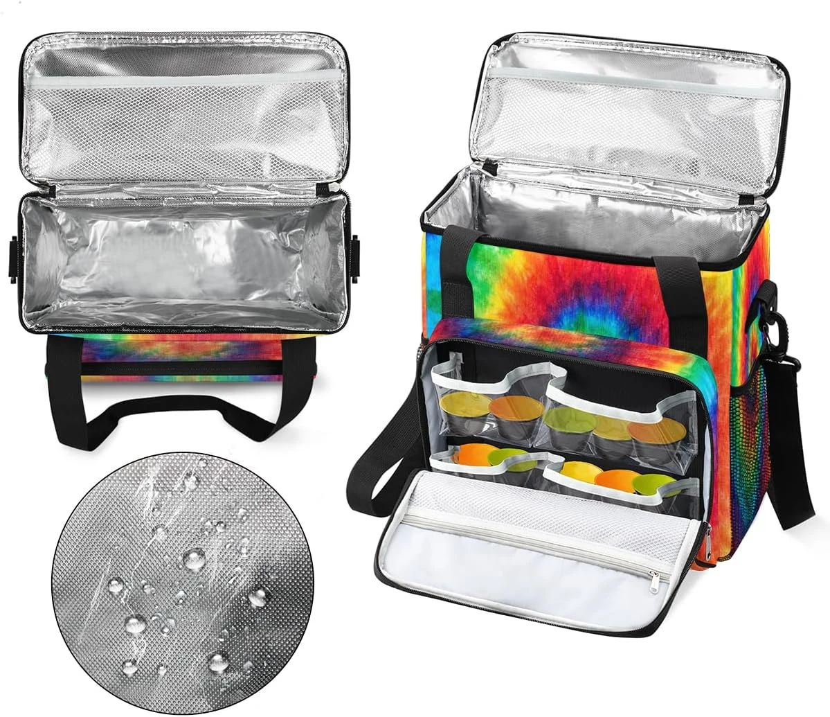 Cfpolar Coffee Maker Carrying Bag Abstract Swirl Tie Dye Travel Coffee Machine Bag Carrying Organizer Case Portable Single Serve Coffee Brewer Tote Bag Storage Bag For Camping Picnic 6 Cfpolar Coffee Maker Carrying Bag Abstract Swirl Tie Dye Travel Coffee Machine Bag Carrying Organizer Case Portable Single Serve Coffee Brewer Tote Bag Storage Bag For Camping Picnic - Image 4